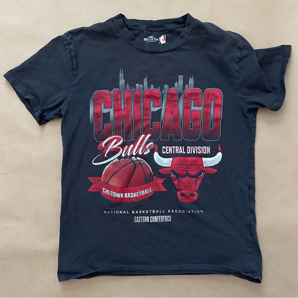 Hollister Black NBA Logo T-Shirt